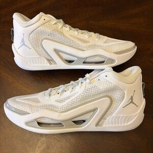 Nike Jordan Tatum 1 Pure Money White Basketball Shoes FB2863 100 Mens Size 13